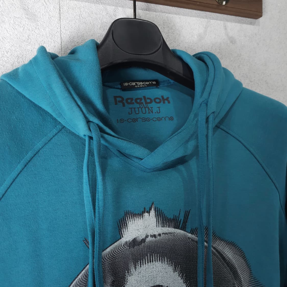 리복x준지 Reebok Juun.J 더블후디 상품이미지3