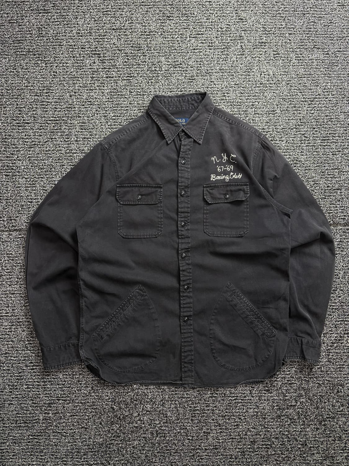 폴로 랄프로렌 뉴욕 복싱 클럽 박시핏 워크 셔츠 2027 상품이미지2