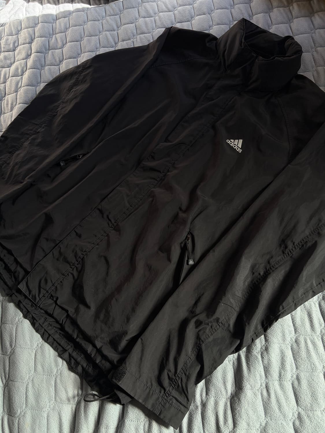 아디다스 블랙 바람막이 상품이미지1