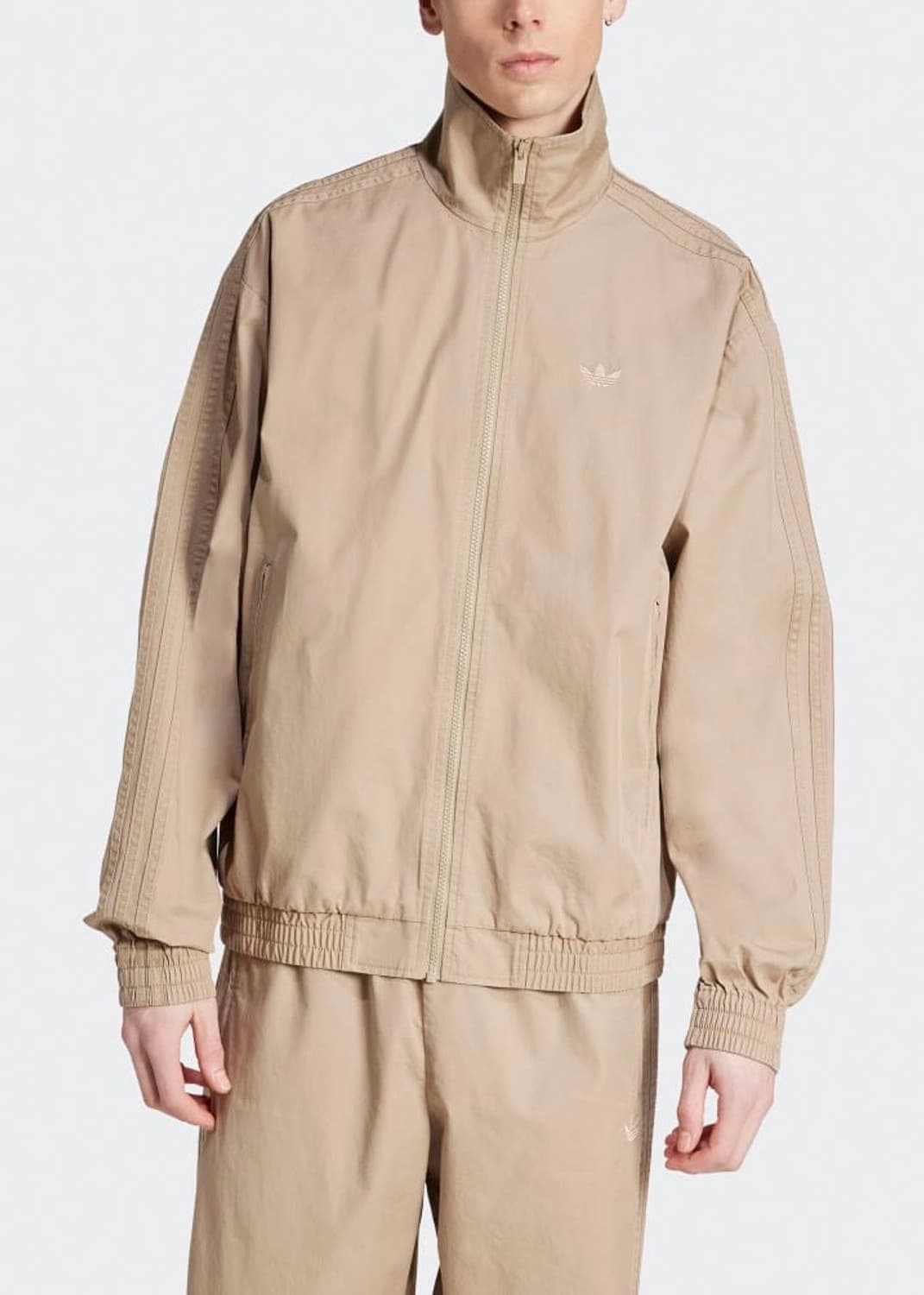 아디다스 베이지 파이어버드 코튼 워크 져지 저지 트랙탑 집업 XL 105 상품이미지2