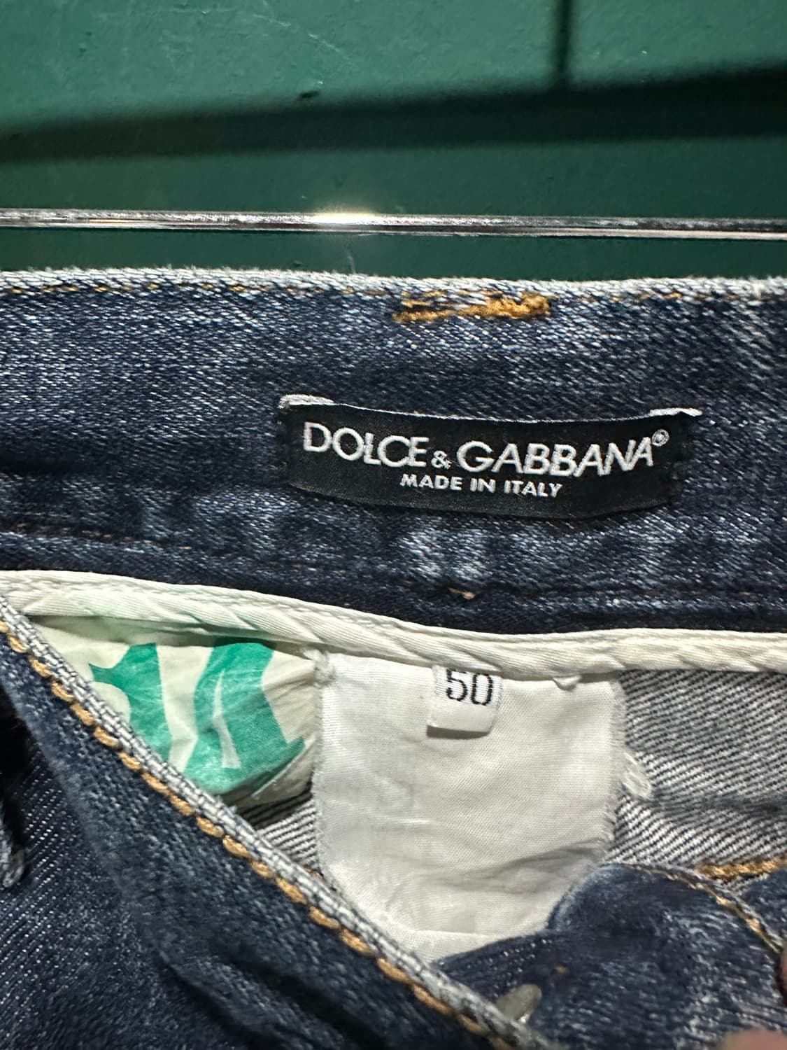 돌체앤가바나 워싱진 데님팬츠 34 상품이미지4