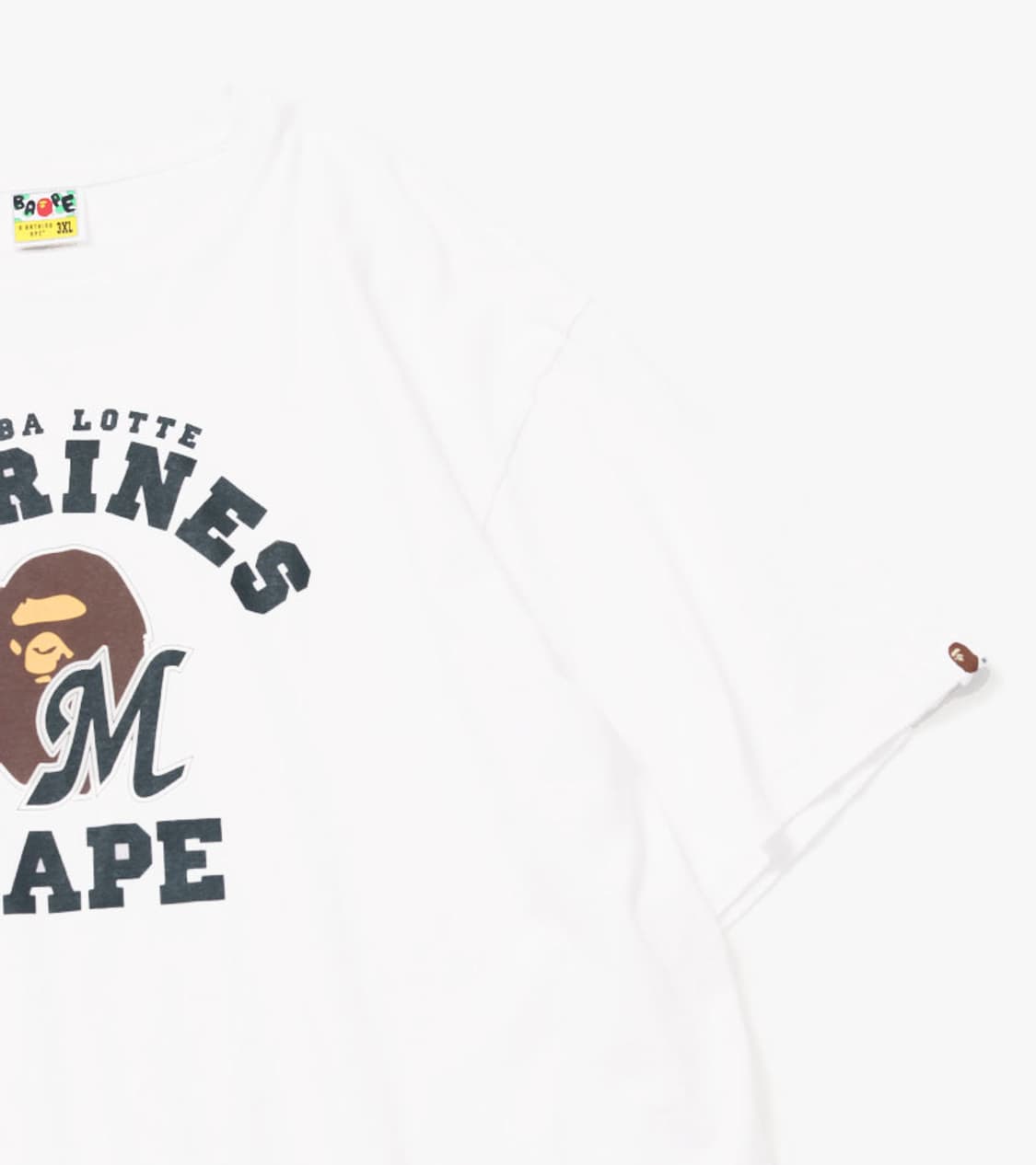 BAPE X CHIBA LOTTE - 25SS COLLEGE TEE 상품이미지5