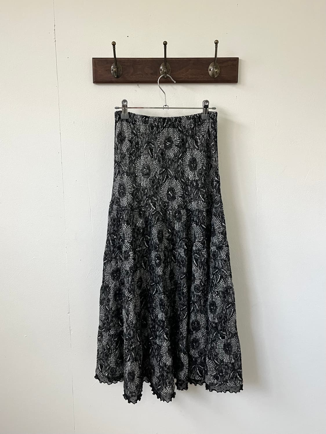 japan vtg 시스루 레이스 스커트 상품이미지3