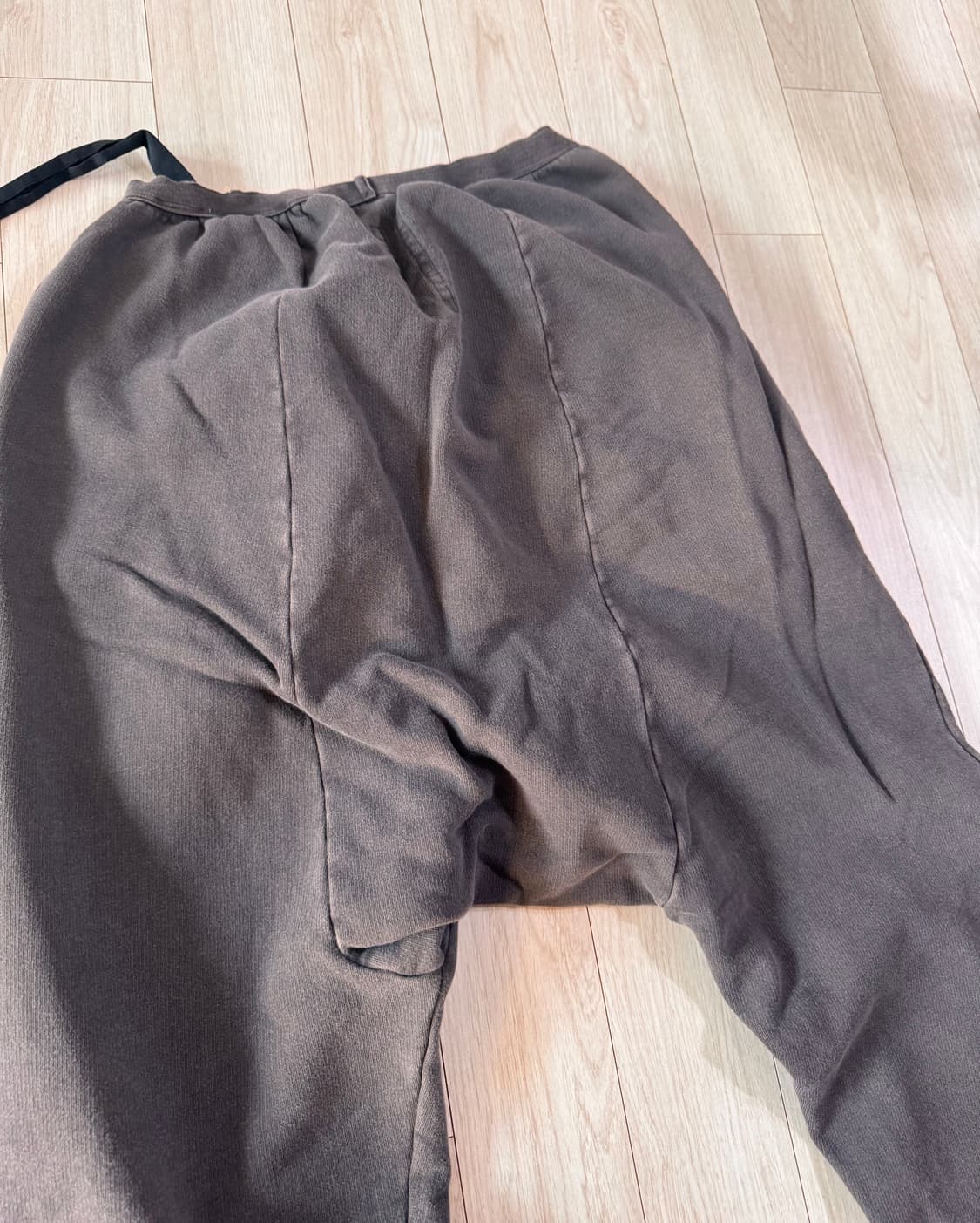 릭오웬스 다크쉐도우 배기 스웨트 팬츠 상품이미지4