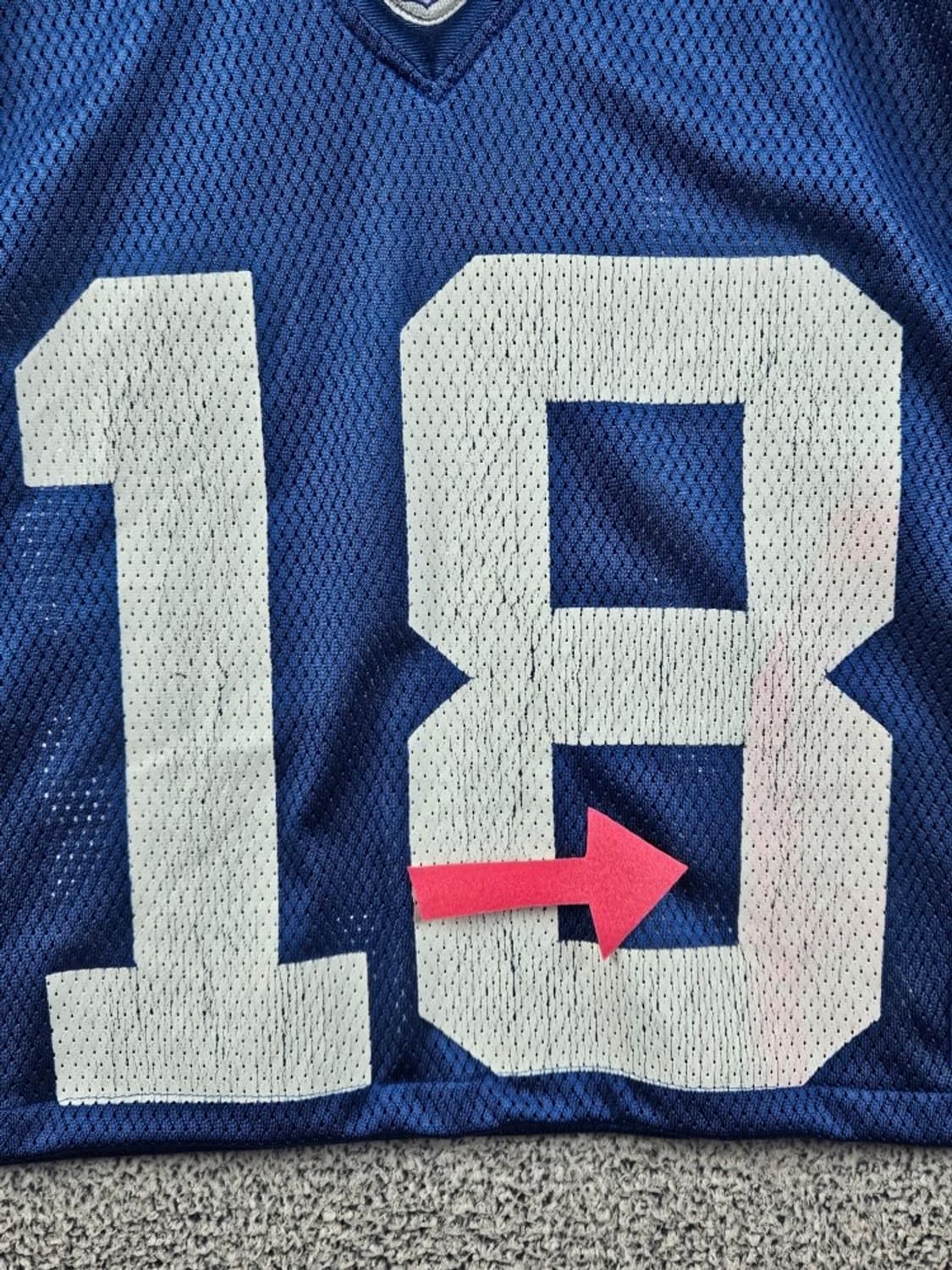 리복 NFL 풋볼 져지 크롭 커스텀 ( L ) / 12747 상품이미지5