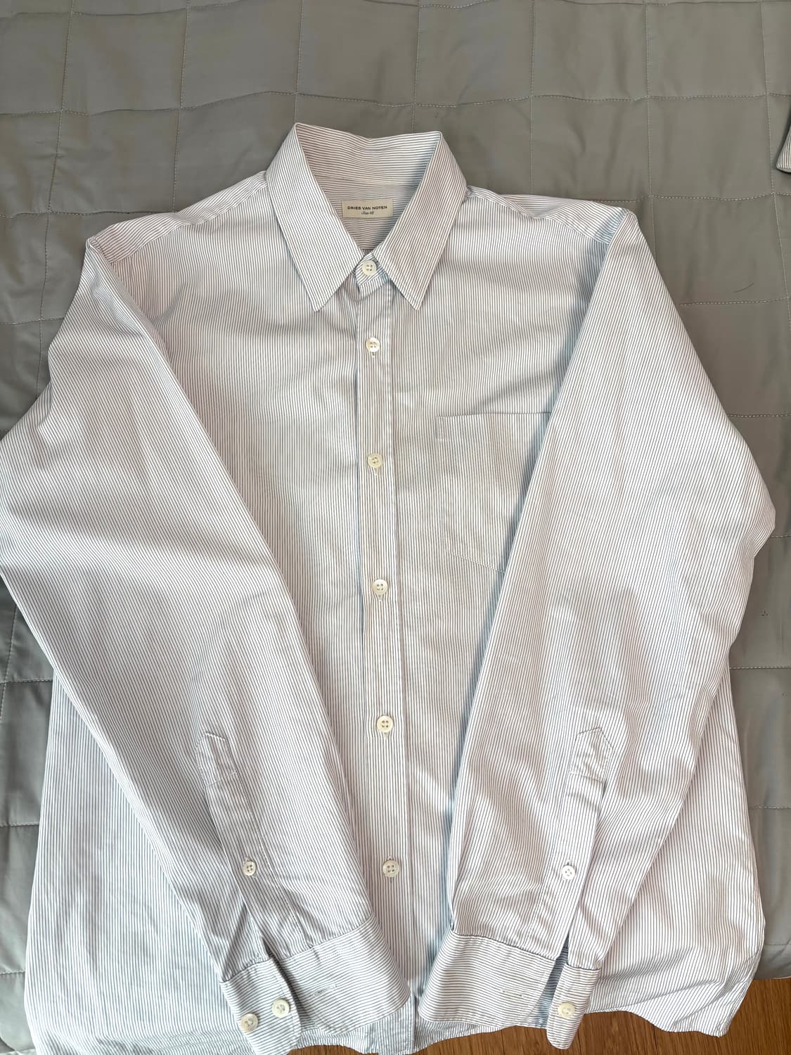 드리스반노튼 스트라이프 셔츠 상품이미지1