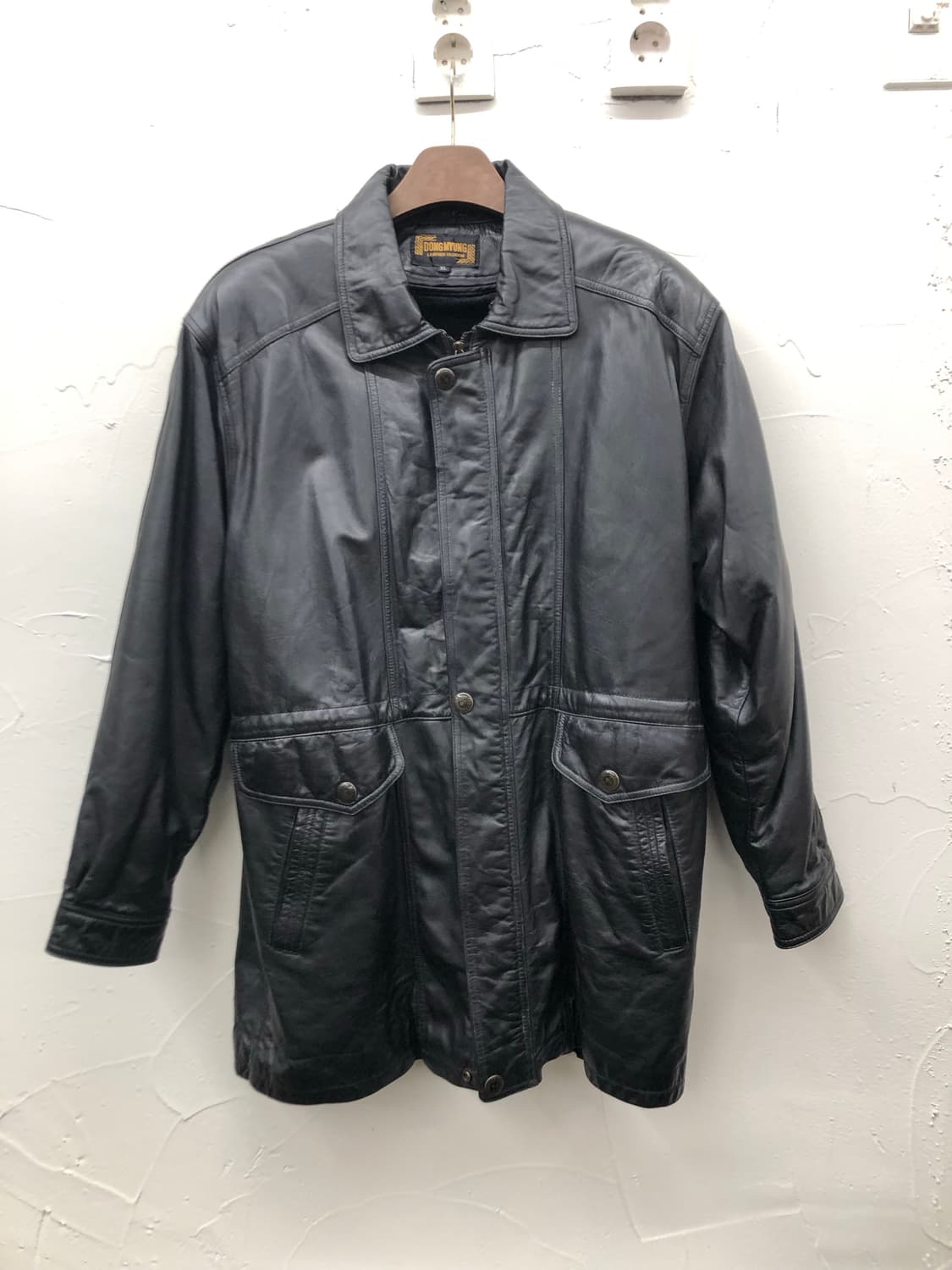 양가죽 하프 기장 자켓 상품이미지1