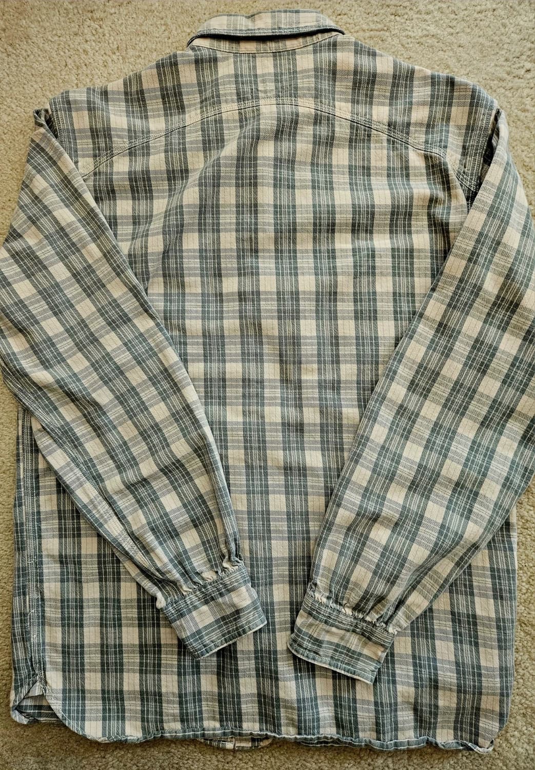 RRL 더블알엘 플레이드 트윌 워크셔츠 상품이미지3