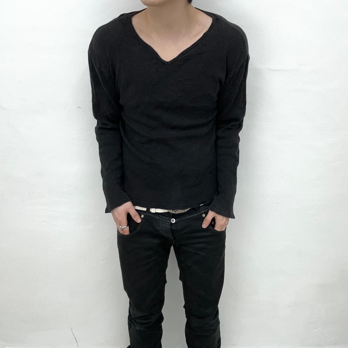 Avirex v neck long sleeve 상품이미지2