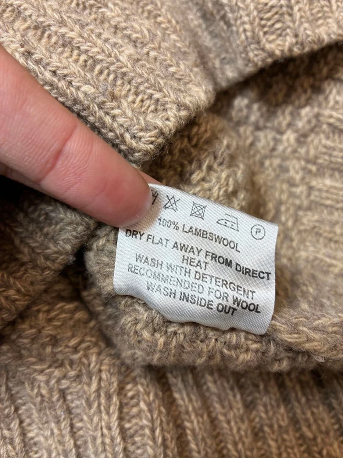 바버 Barbour 100% 램스울 와플 스웨터 니트 PN7351 상품이미지8