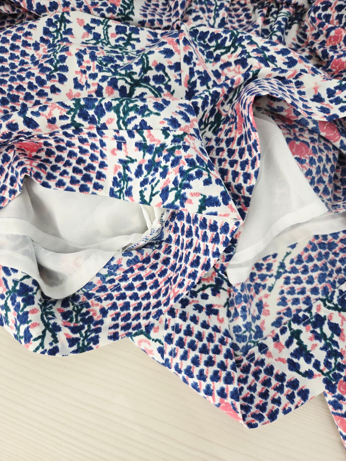 BLUMIN 블루민 패턴 롱슬리브 점프수트 상품이미지7