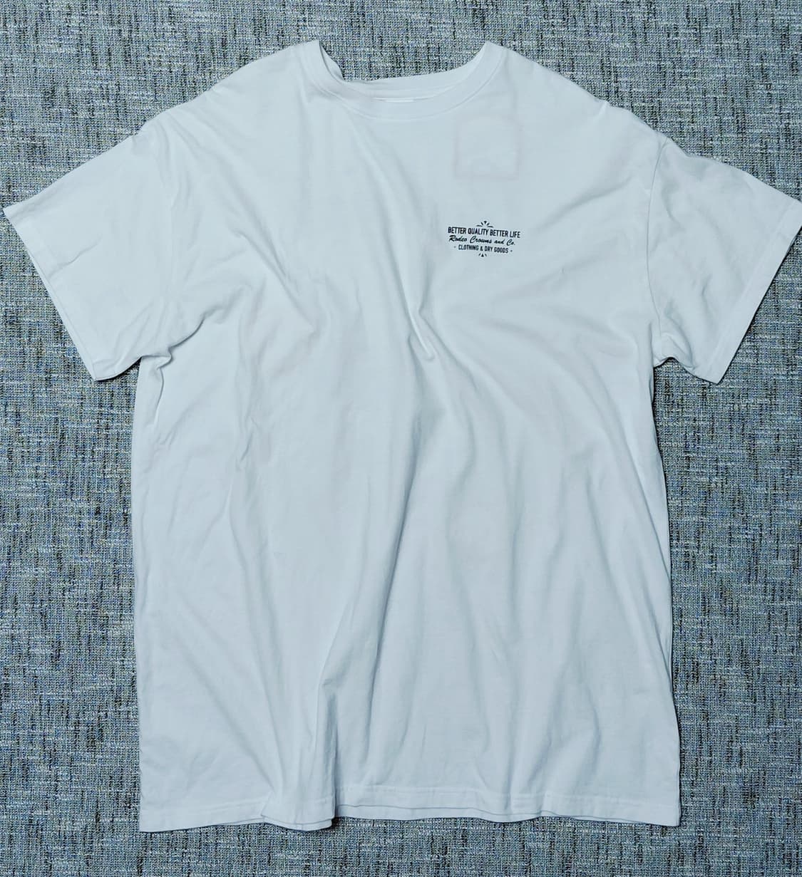 [FREE] 로데오 크라운즈 와이드 보울 백로고 패치 빈티지 티셔츠 상품이미지2