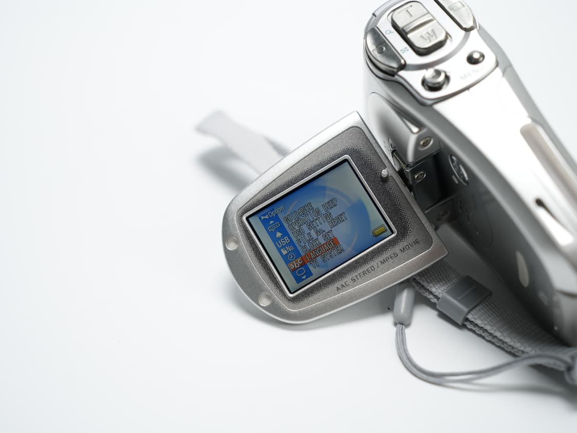 산요작티 sanyo xacti c1 빈티지 캠코더 상품이미지5