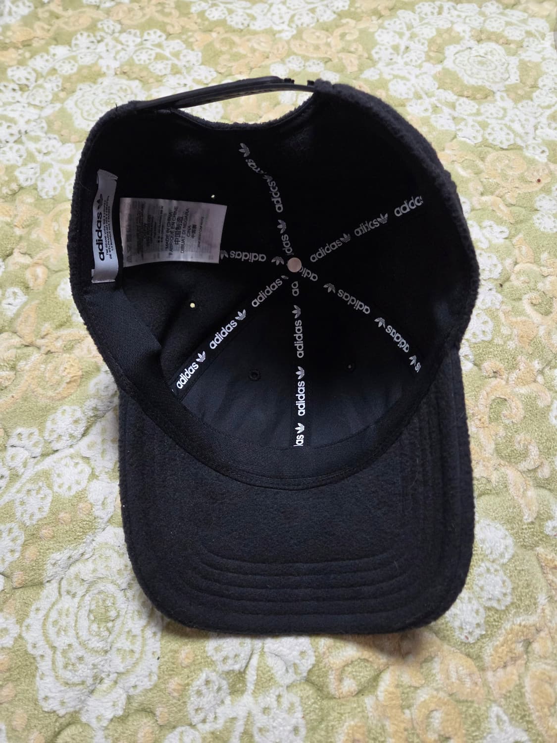 아디다스 블랙 볼캡 모자 상품이미지4