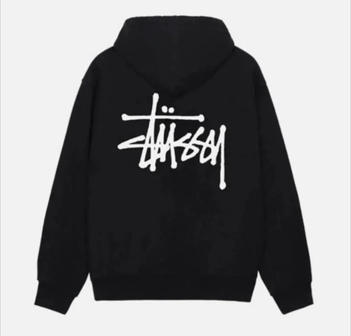 [새상품/정품] 스투시 베이직 기모 후드티 남녀공용 3color 상품이미지5