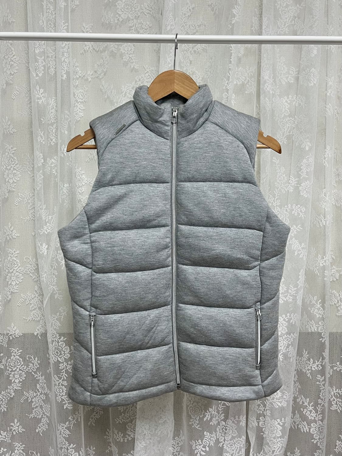 M) 폴로 랄프로렌 스포츠 패딩 조끼 그레이 상품이미지1