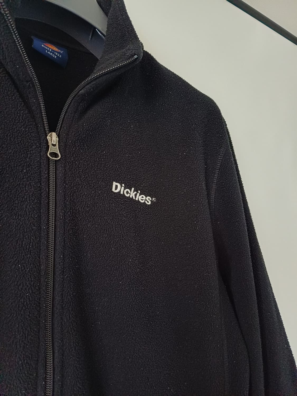 디키즈 블랙 플리스 집업 자켓 상품이미지3