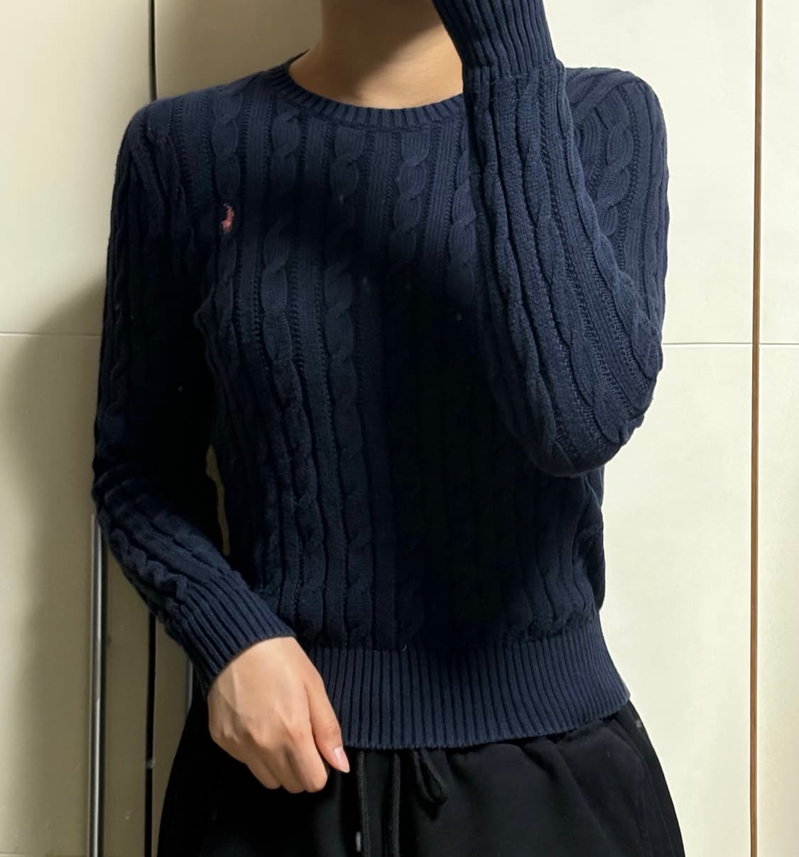 폴로 랄프로렌 네이비 니트 상품이미지1