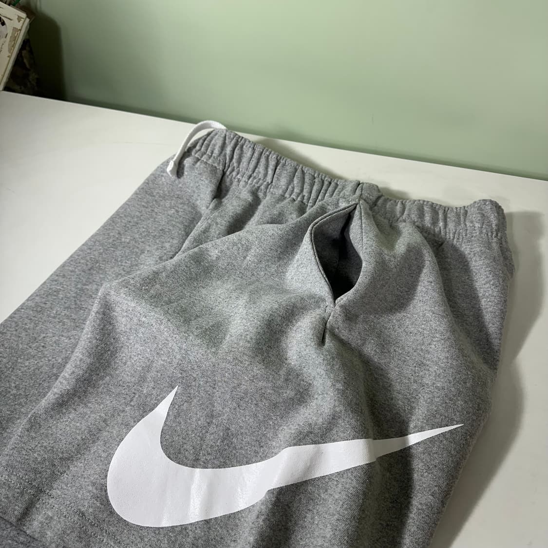 M 나이키 빅스우시 와이드핏 코튼 밴딩 반바지 상품이미지2