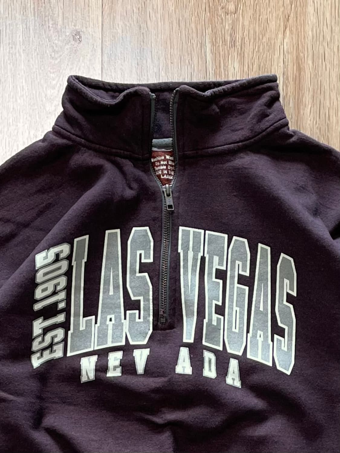 택포) 90s Made USA 빈티지 하프집 쿼터집 스웻셔츠 맨투맨 상품이미지2