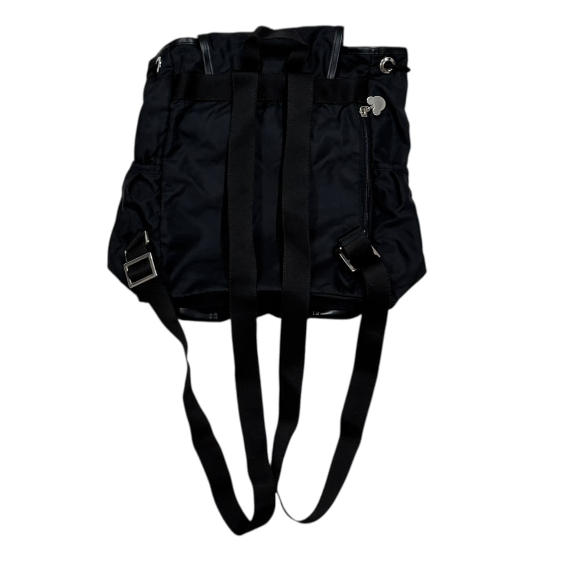 티니위니 빈티지 Y2K 베어 버클 복조리 백팩 가방 블랙 상품이미지4