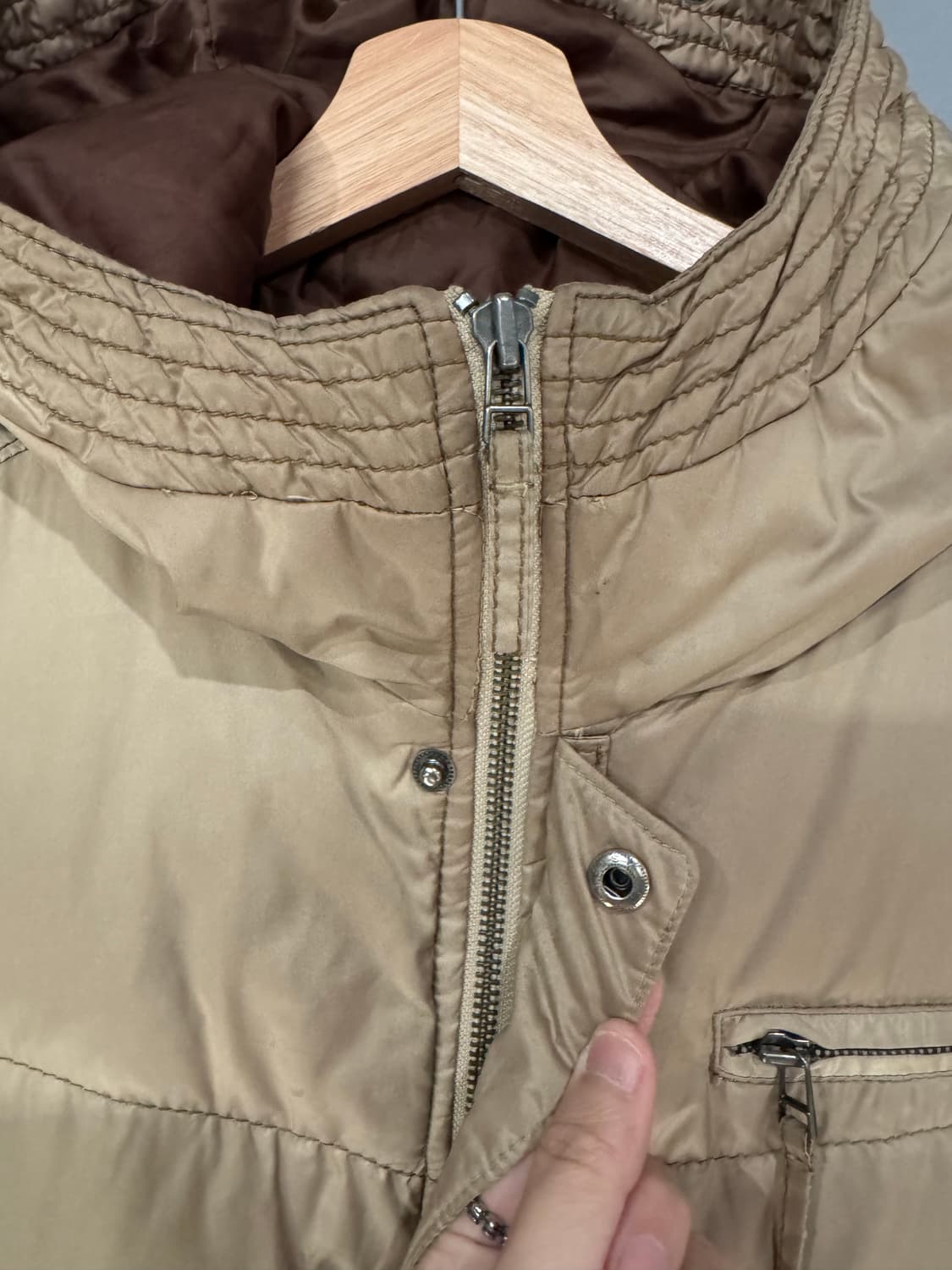 Opt Jeans 푸퍼 Ma-1 자켓  상품이미지3