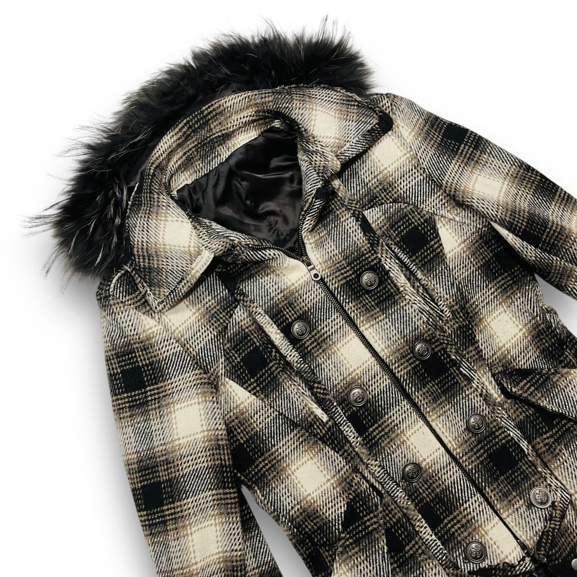 PPFM 00s Napoleon Mode Check Coat Jacket 상품이미지3