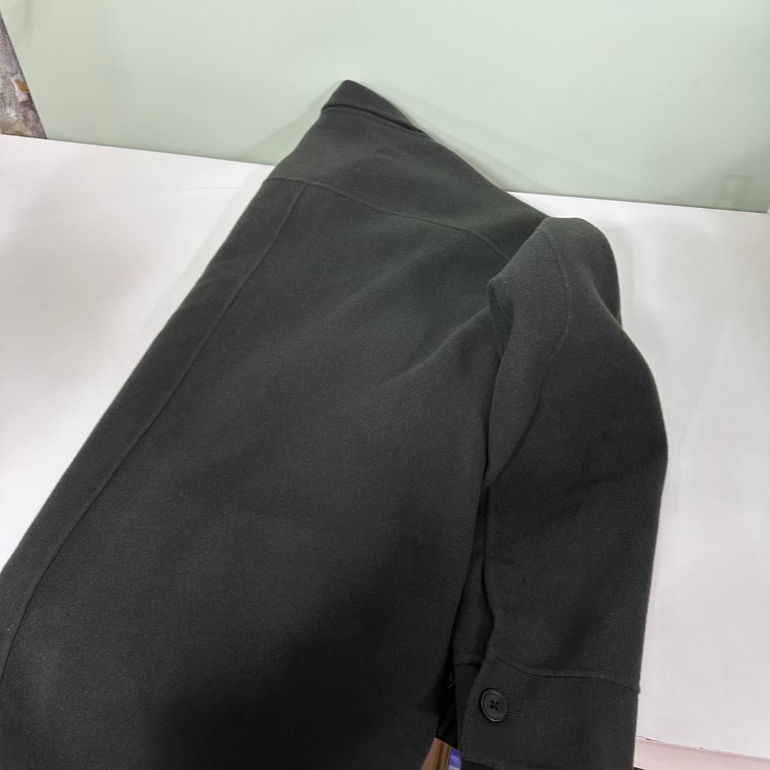 XL 유니클로 질샌더 +J 진그레이 울 셔츠 자켓 상품이미지5