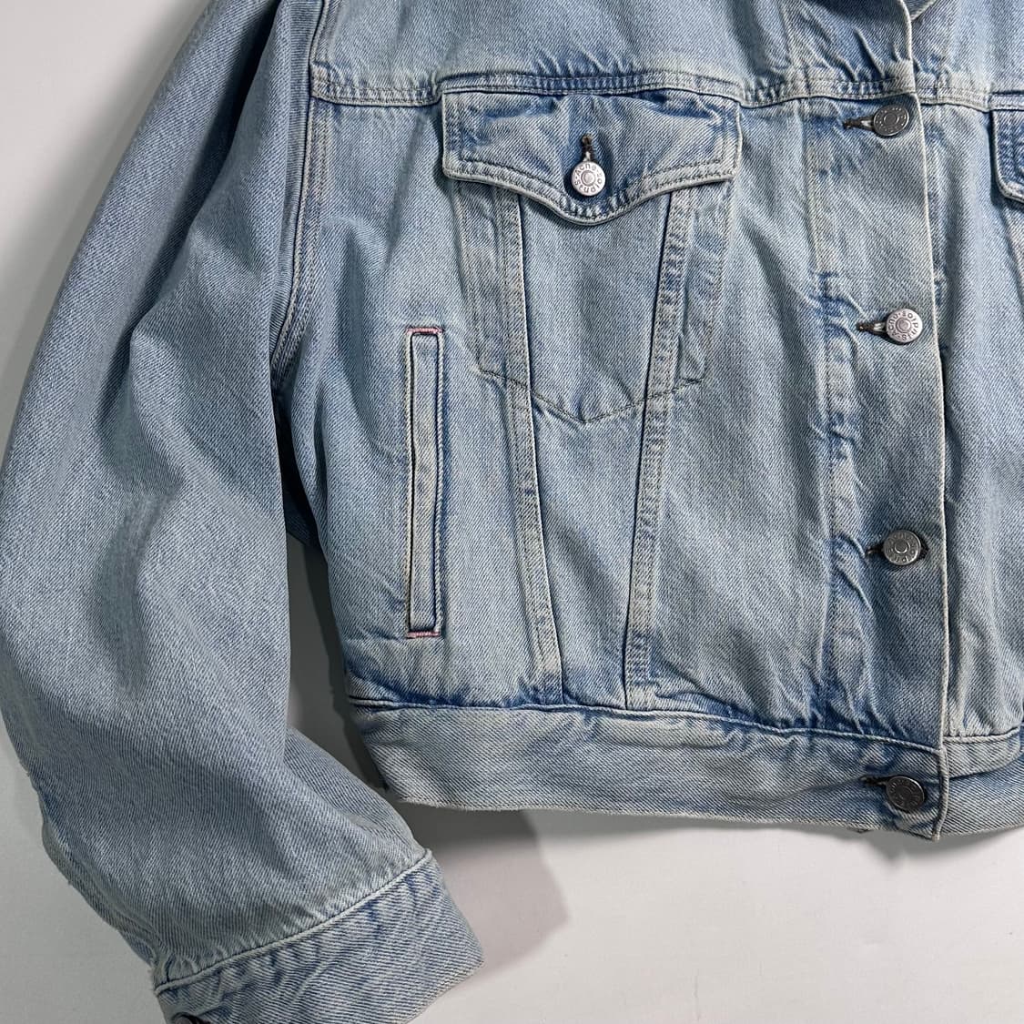 아크네 스튜디오 오버핏 데님 자켓   상품이미지4