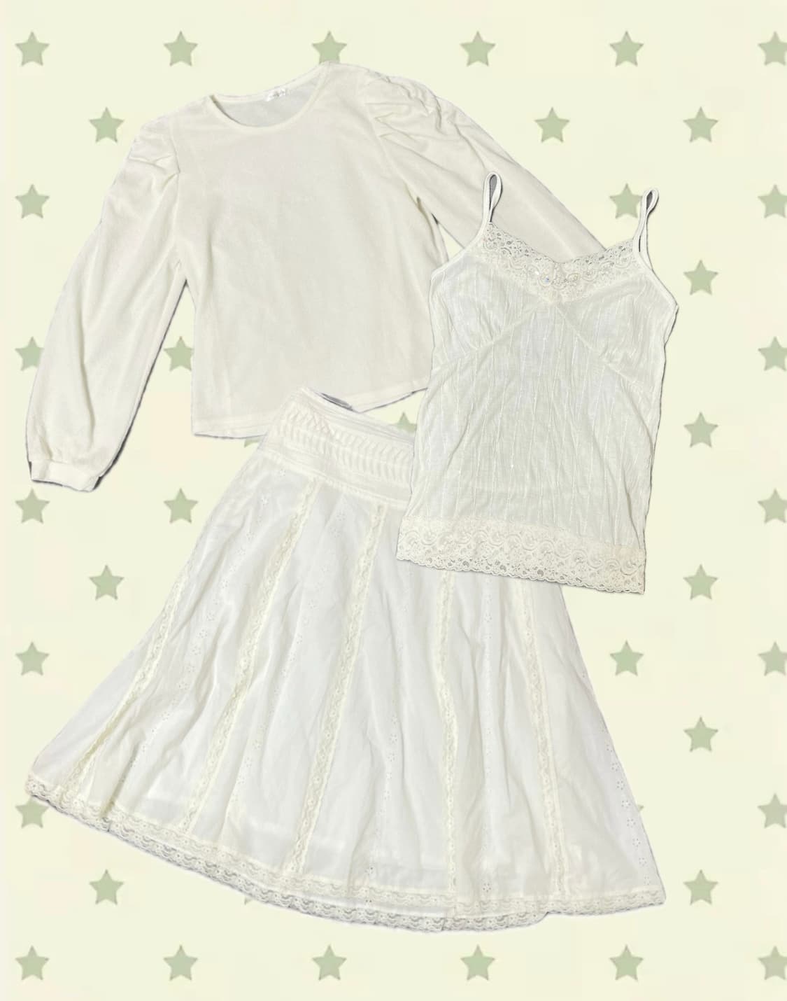 봄나들이 코디세트🌱 일본빈티지 상품이미지1