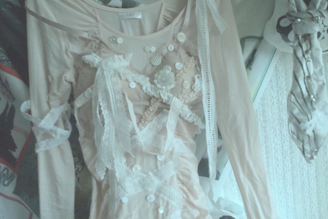 Lingerie combine shrring top/onepiece 상품이미지5