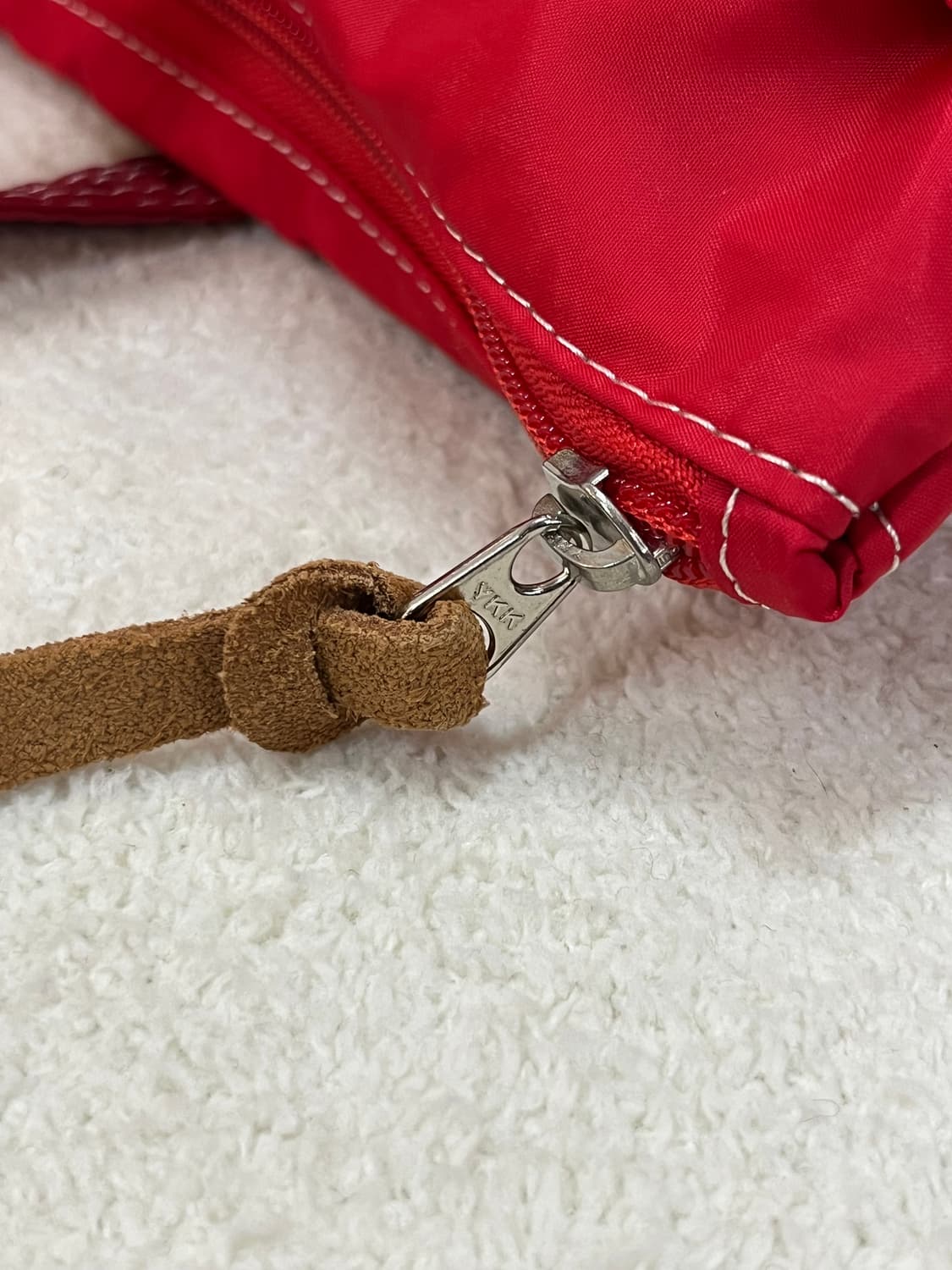 포터 화이트 스티치 토트백 레드 상품이미지7