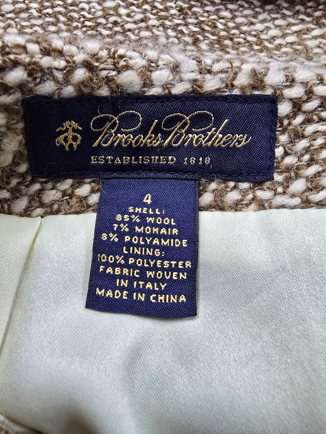 브룩스브라더스 트위드 미니스커트 (1746) 상품이미지3