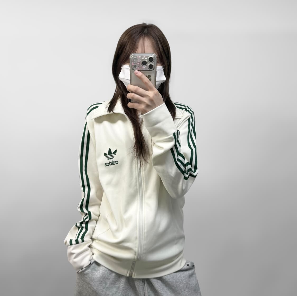 아디다스 유로파 트랙탑 져지 흰초 상품이미지1