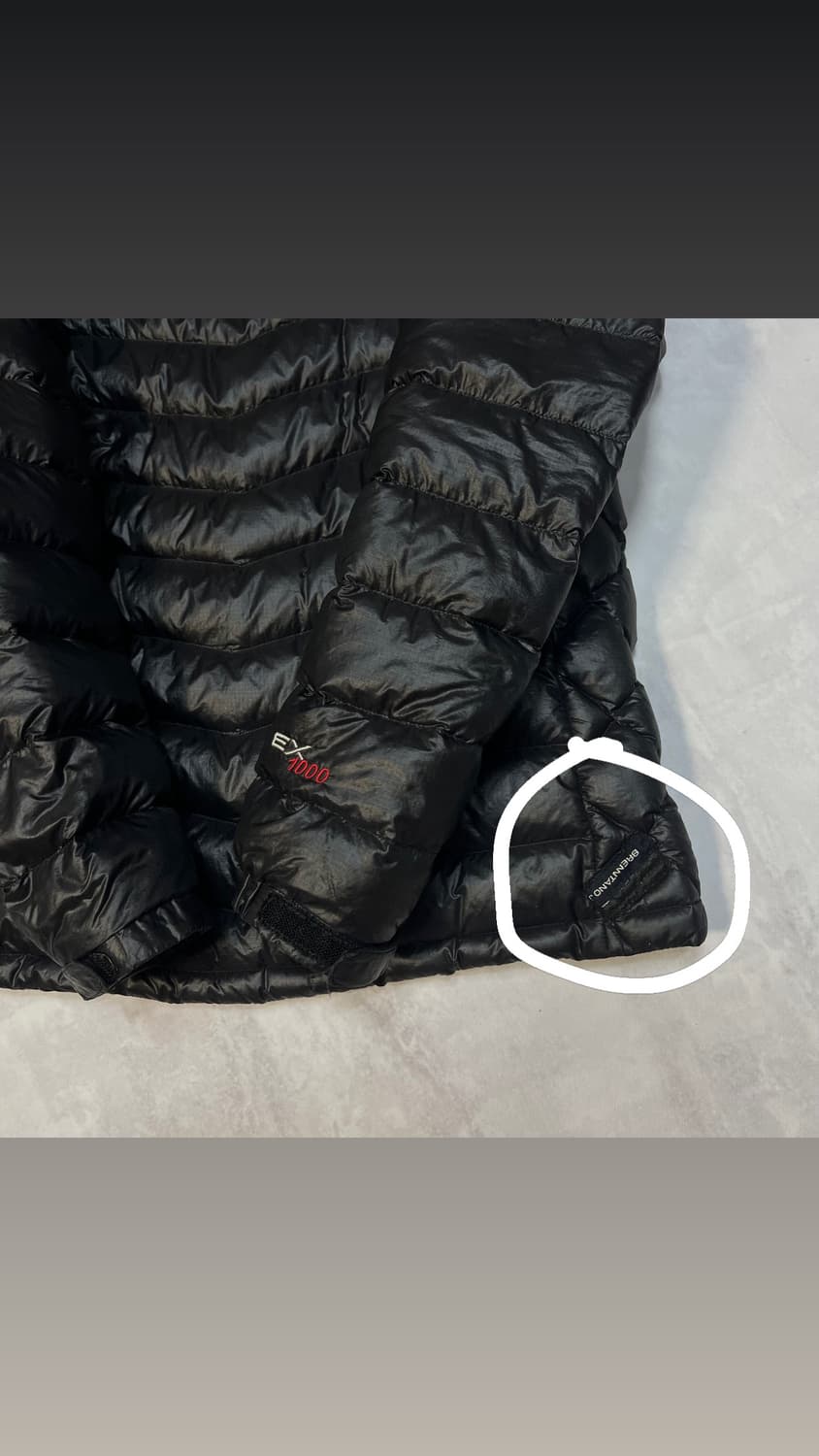 몽벨 ex1000 경량패딩 상품이미지9