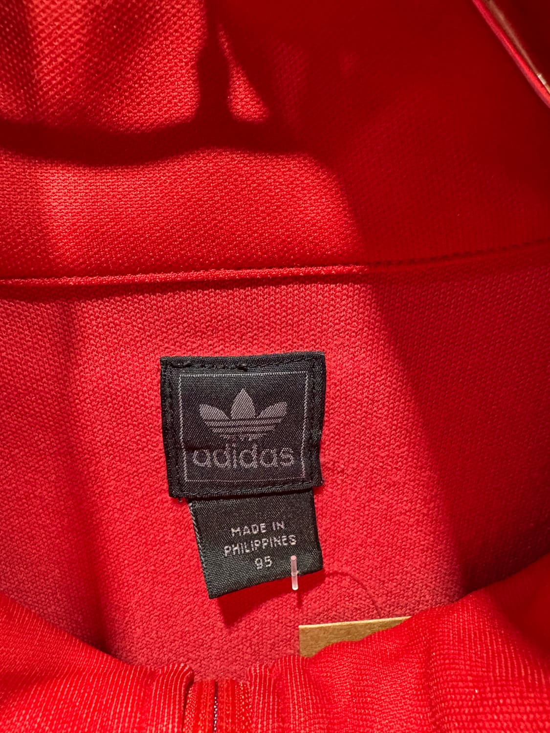 M 아디다스 파이어버드 스펠링 로고 레드 트랙탑 상품이미지5