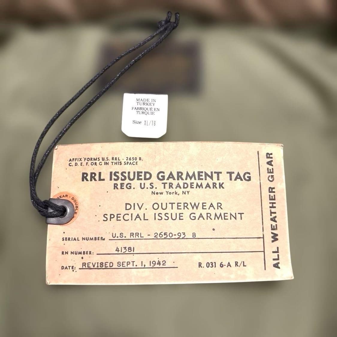 25fw 더블알엘 카라코람 다운자켓 xl 상품이미지7