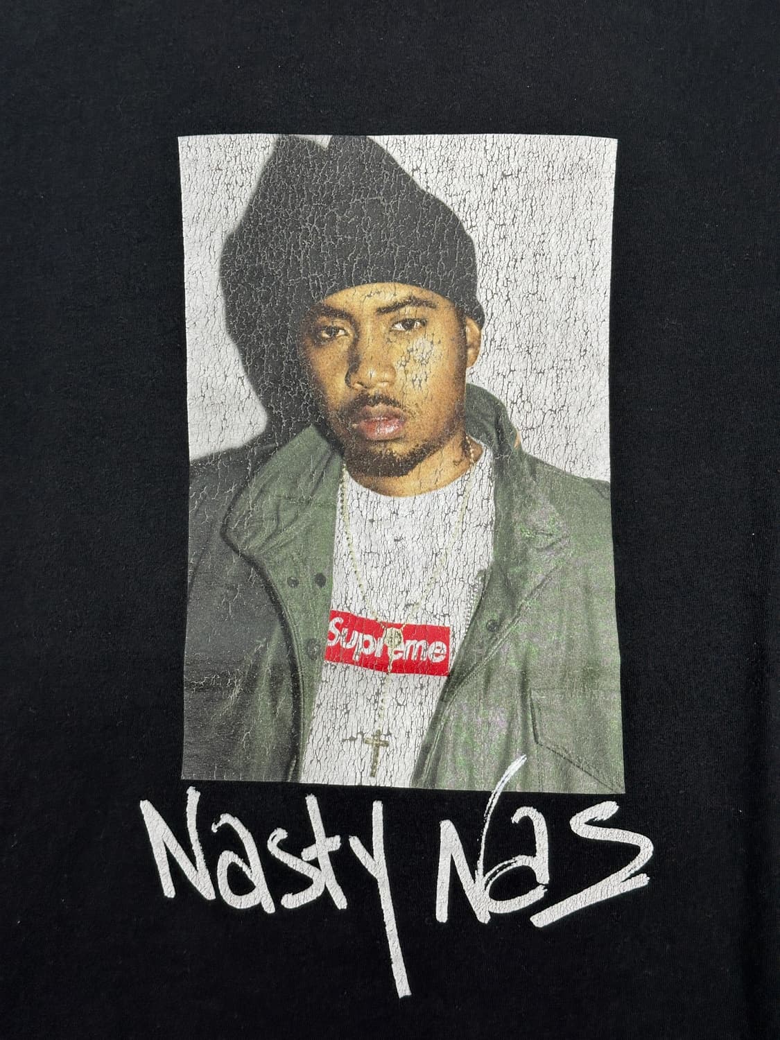 Supreme Nasty NAS 포토 티셔츠 L 상품이미지3