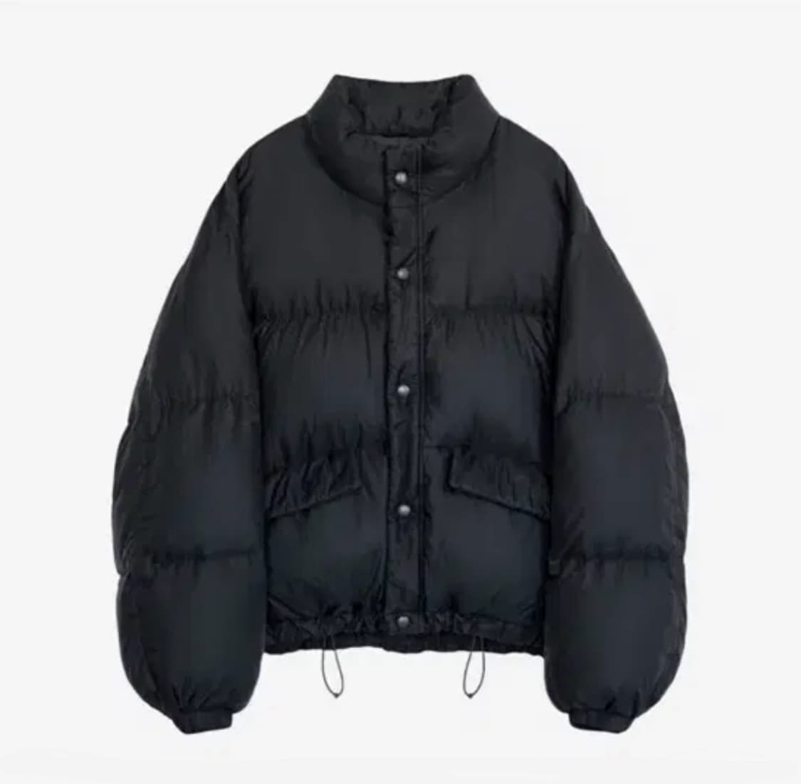 [3] 폴리테루 스냅 패딩 2.0 블랙 상품이미지1