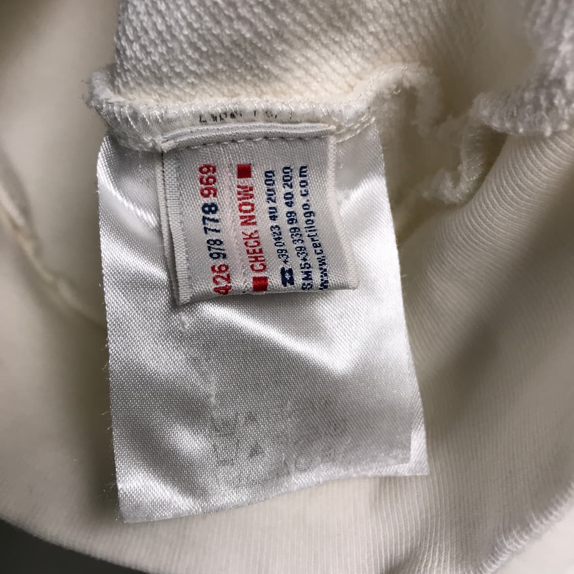 몽클레어 화이트 후드 집업 S(W) 상품이미지5