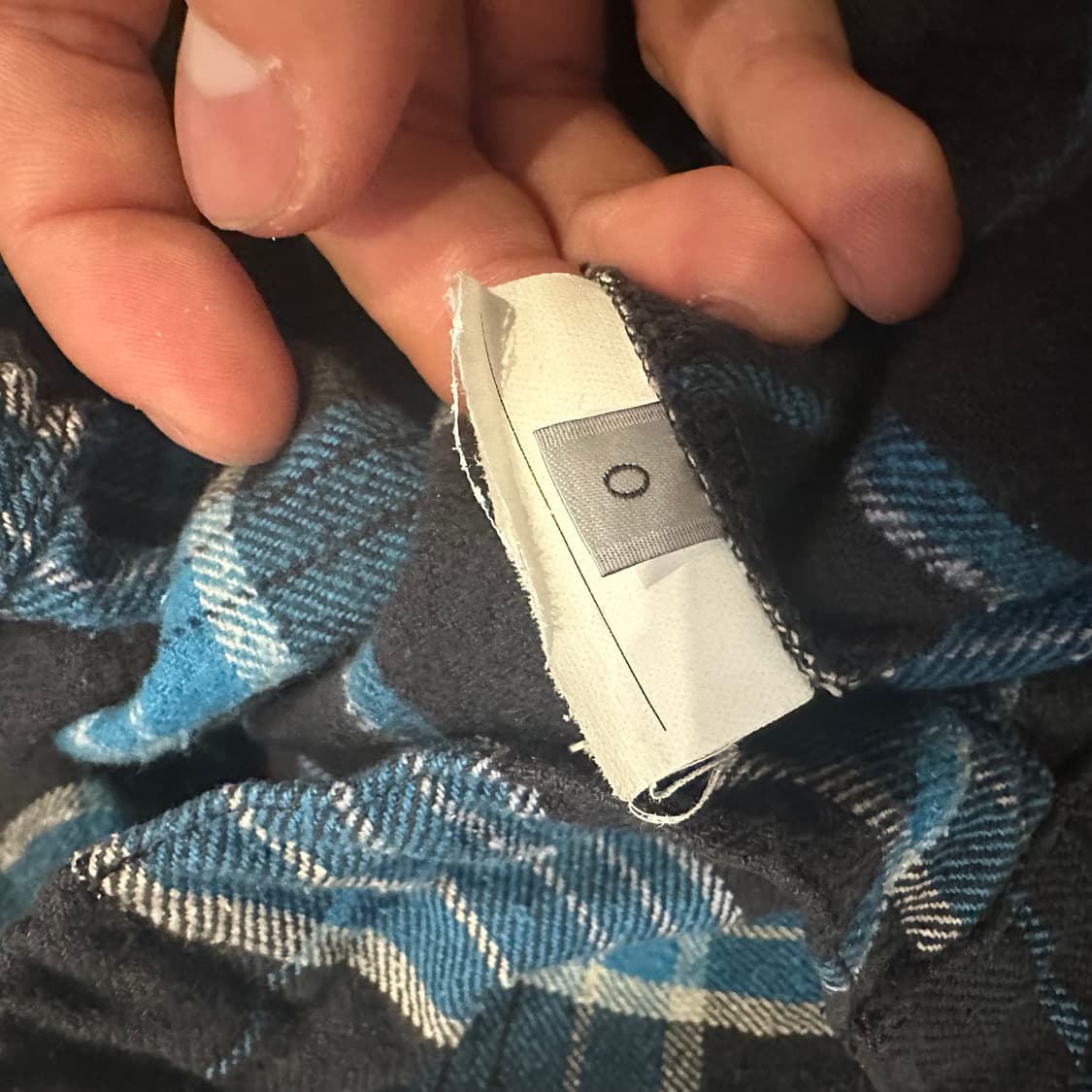 언유즈드(UNUSED) 체크 플란넬 팬츠 상품이미지6