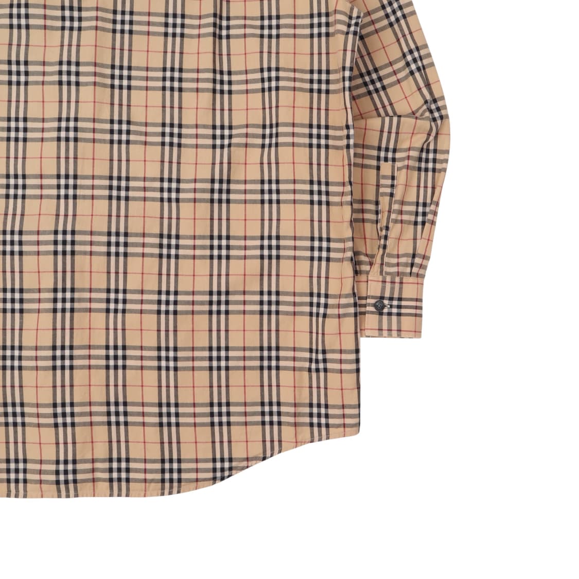 버버리 베이지 노바체크 셔츠 상품이미지7