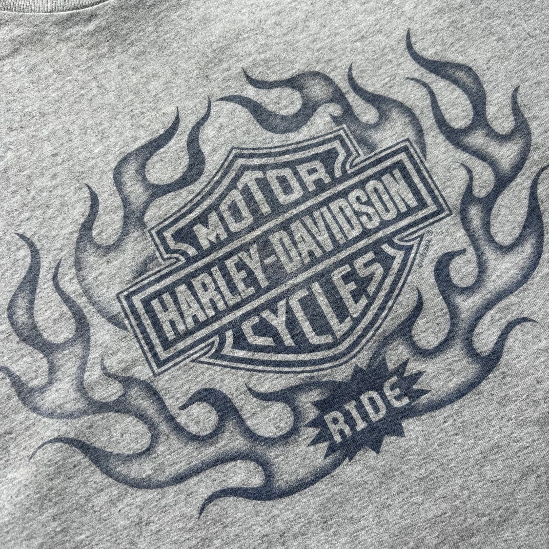 빈티지 할리데이비슨 플레임 롱슬리브 티셔츠 상품이미지4
