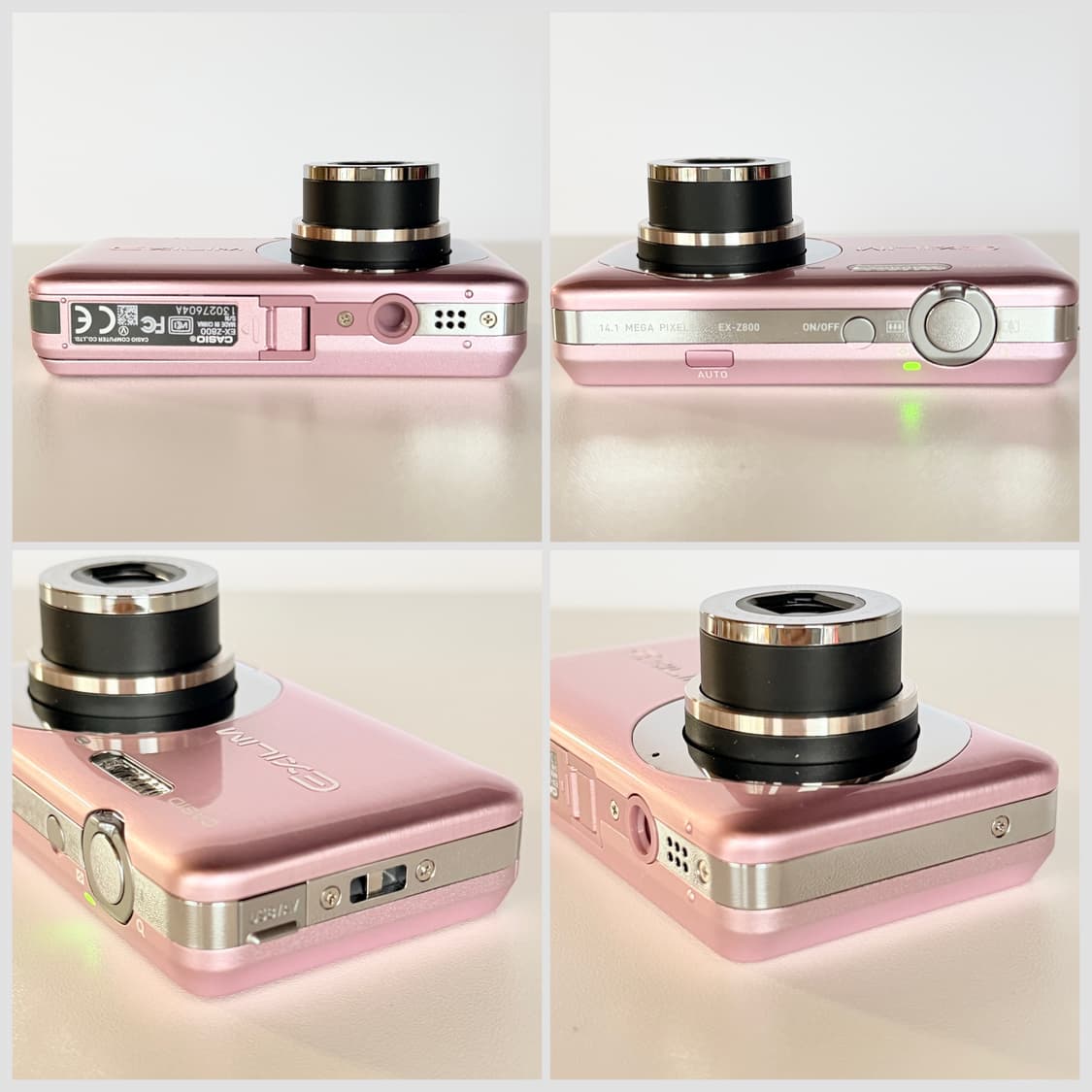 ✨민트급 풀박스✨카시오 엑슬림 z800 ex-z800 딸기우유 빛 🍓 상품이미지8