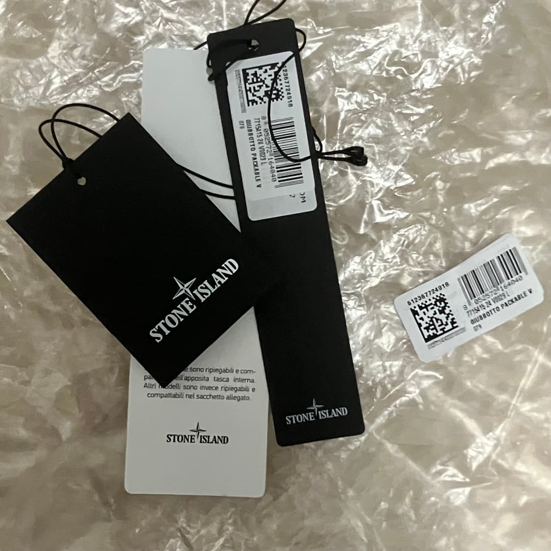 스톤아일랜드 룸우븐 논후드 경량패딩 국내판 상품이미지5