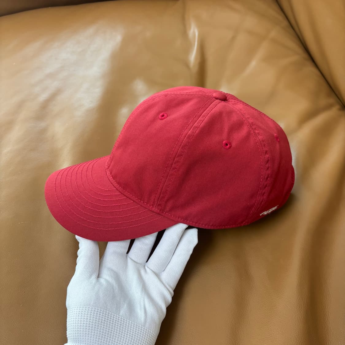 나나미카 노스페이스 퍼플라벨 6패널 볼캡 모자 고어텍스 인피니움 레드 상품이미지4