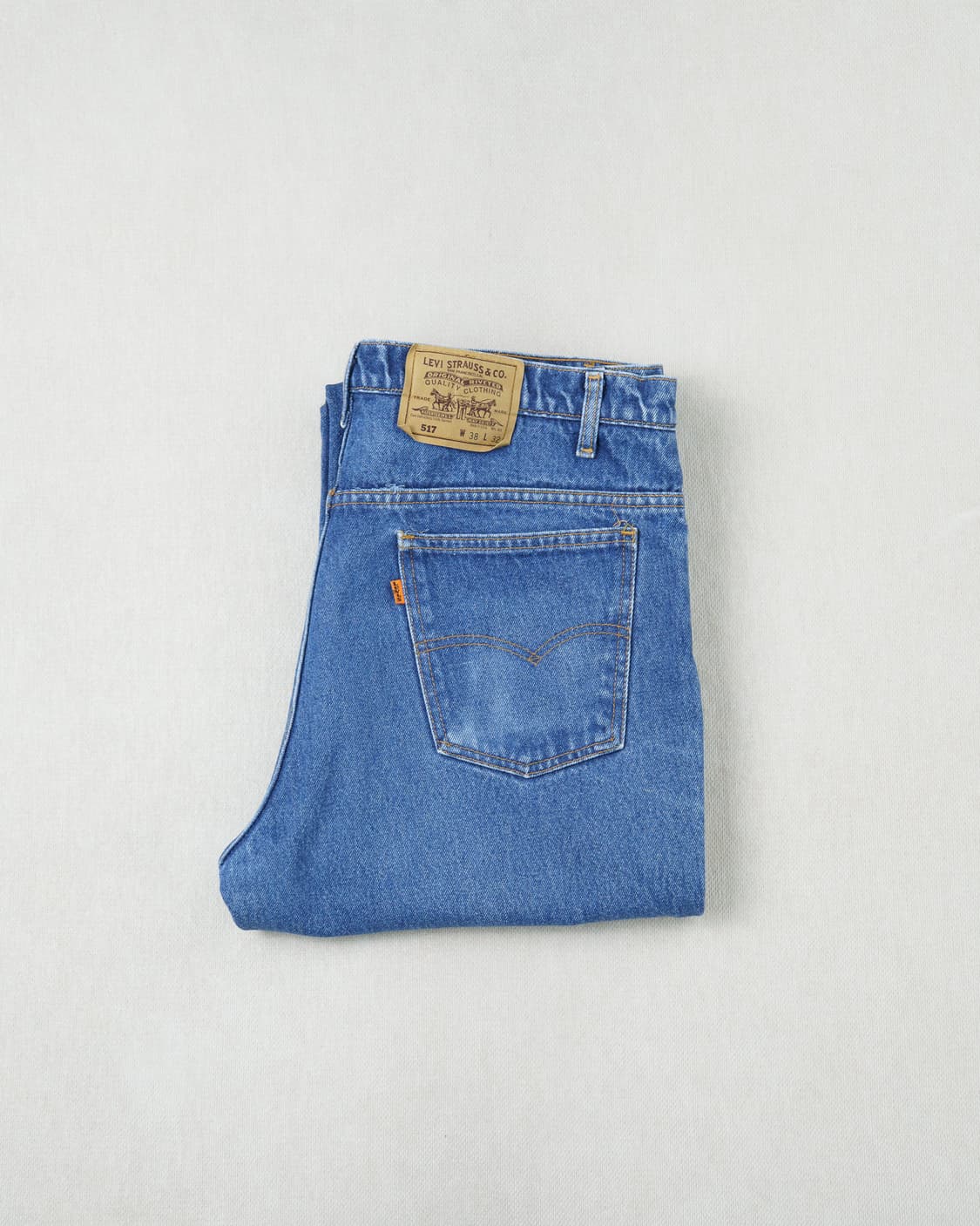 (허리 48) 90s 리바이스 517 부츠컷 데님 팬츠 상품이미지1
