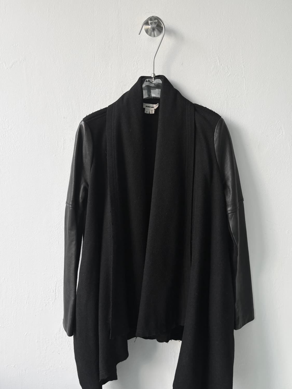 헬무트랭 레더 암 비대칭 코트  상품이미지2