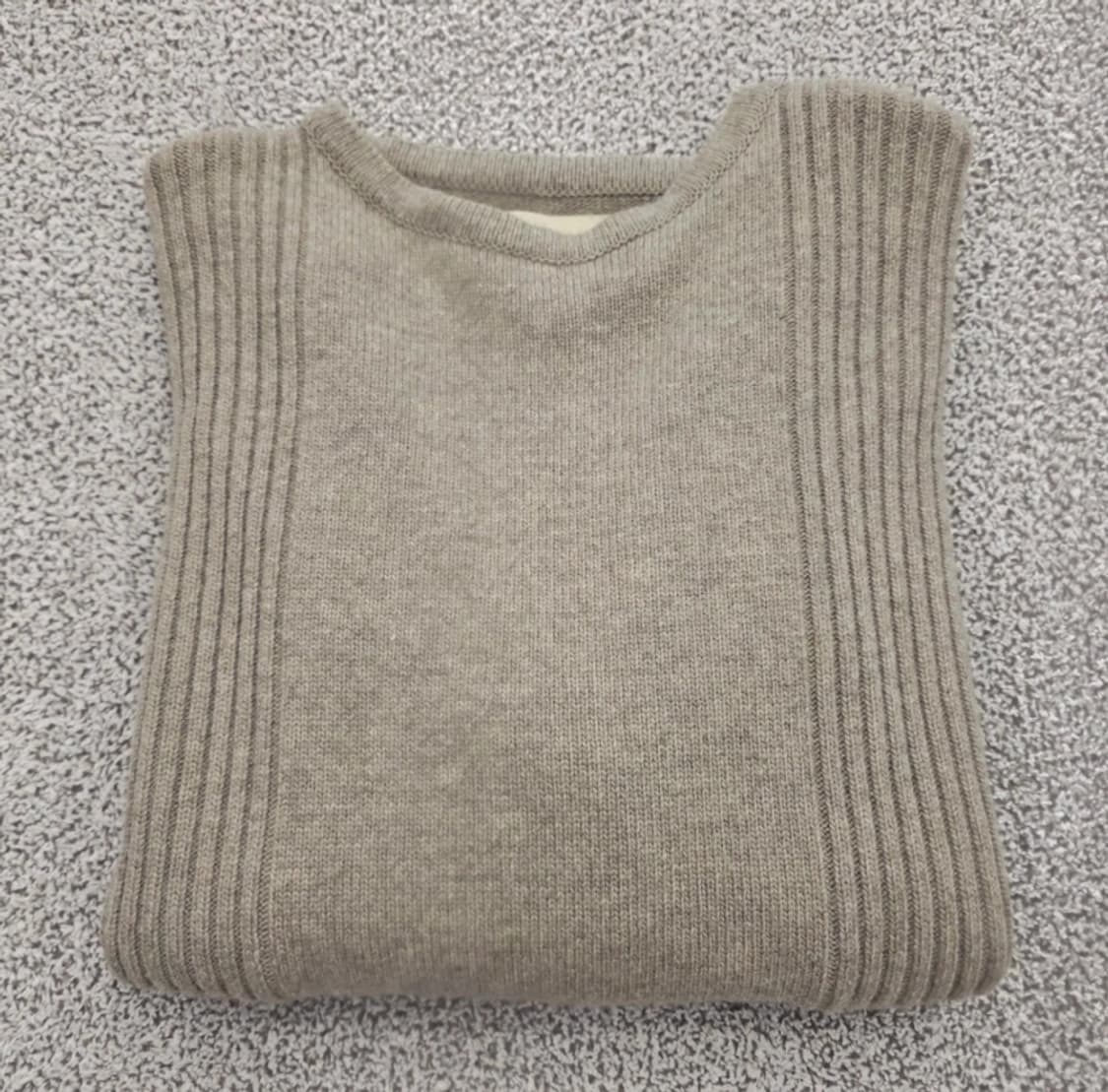 [새상품] 마뗑킴 Matin Kim 골지 울 캐시미어 니트 55반 상품이미지6