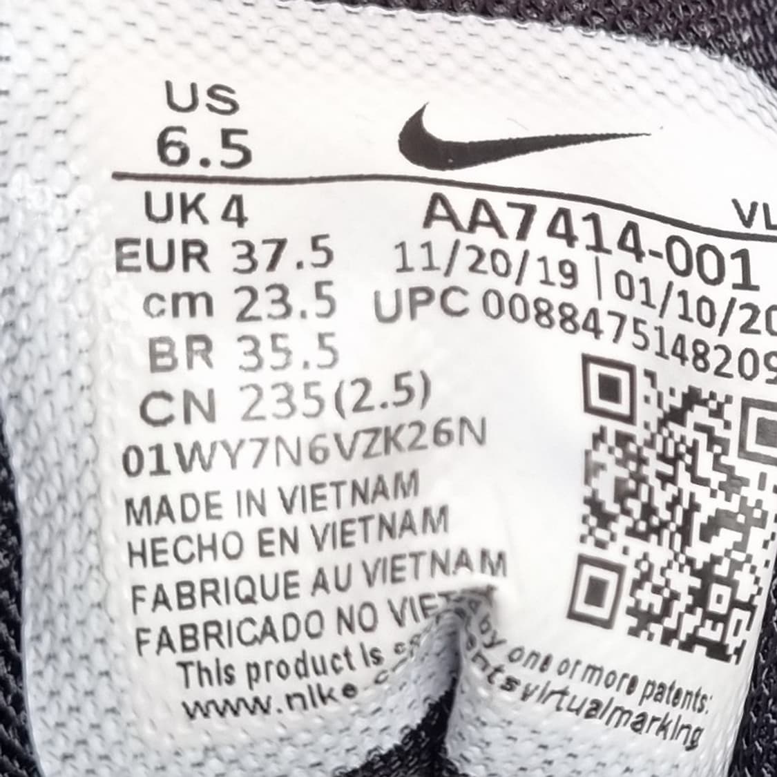 나이키 줌 윈플로5 여성운동화235 상품이미지6